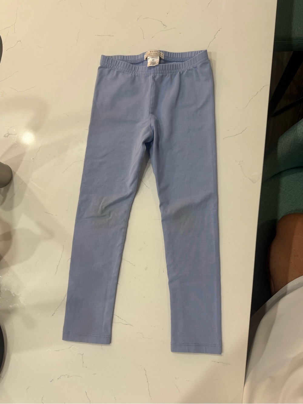 Beaufort & Bonnet Girls Light Blue Leggings | Soft Play Leggings